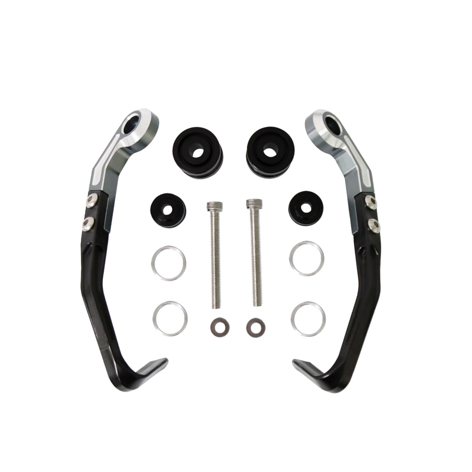 Motorrad Handschützer Für CBR1000RR Motorrad Bremse Kupplung Hebel Schutz Protector Für CBR 1000RR 2004-2011 2005 2006 2007 2008 2009 Zubehör Motorrad Griffschutz(A Titanium) von MINIKS