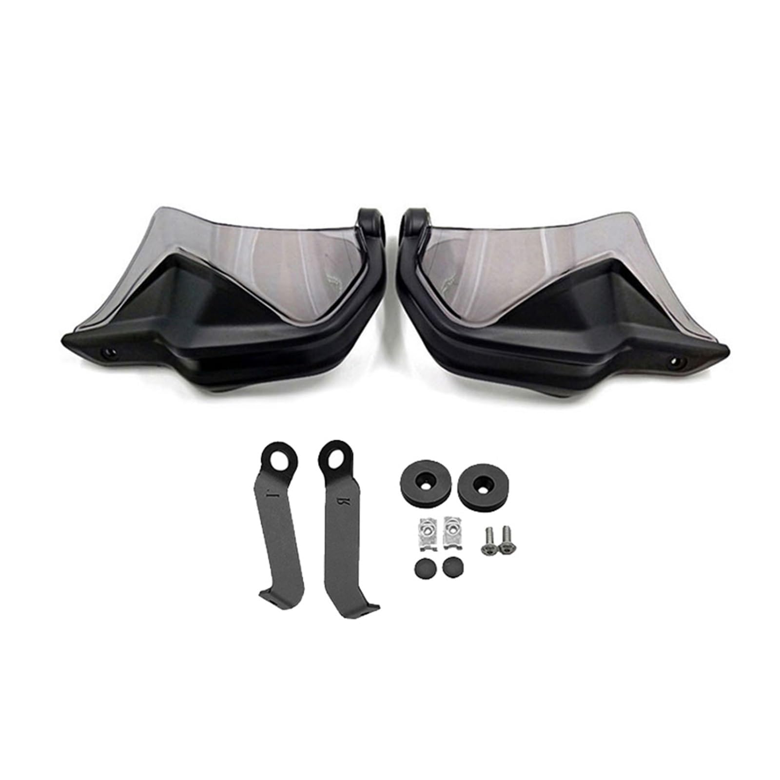 Motorrad Handschützer Für Integra750 NC750D NC 750 D Integra 750 S Motorrad Schwarz Hand Guards Bremse Kupplung Hebel Schutz Handschutz Schild Motorrad Griffschutz(Black Grey-1Set) von MINIKS