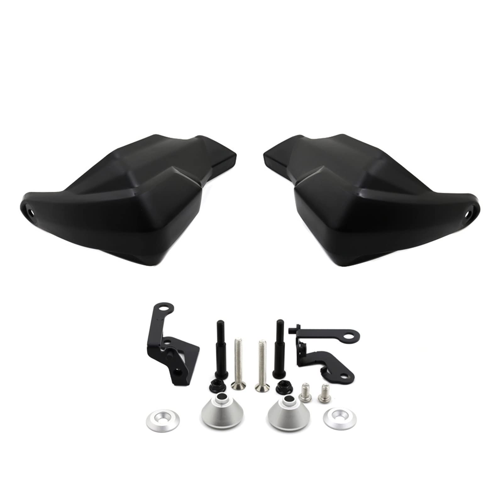 Motorrad Handschützer Für THRUXTON Für Tiger 800 1200 XC/XCX/XR 2012-2020 2019 Motorrad Handprotektoren Hand Schild Schutz Hand Guard Protector Schwarz Motorrad Griffschutz(Original Handlebar) von MINIKS