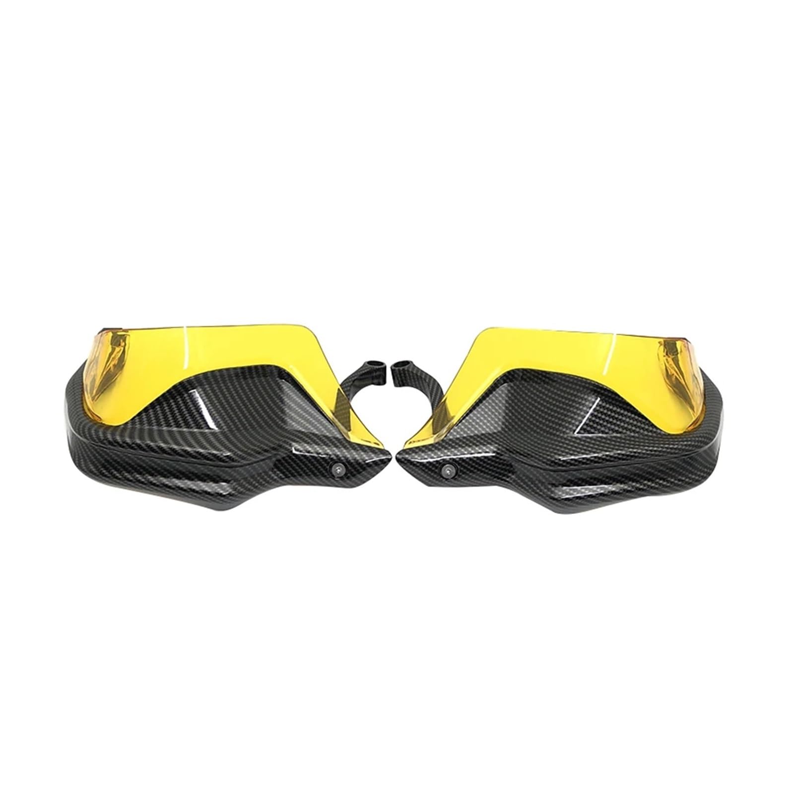 Motorrad Handschützer G310GS G310R Handprotektoren Schild Guards Windschutzscheibe Hand Wind Schutz Für G 310 GS G310 R 2017-2023 2021 2022 Motorrad Motorrad Griffschutz(Carbon Yellow Set) von MINIKS