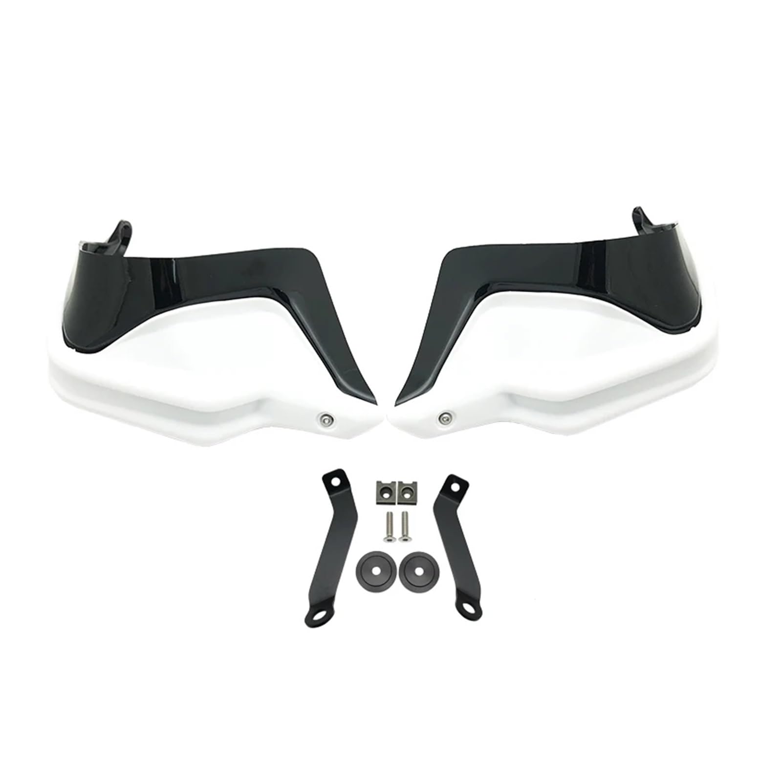 Motorrad Handschützer Handschutz Schild Hand Guard Protector Windschutzscheibe Für NC750D NC750 NC 750 D Integra750 Integra 750 S Motorrad Zubehör Motorrad Griffschutz(White Black Set) von MINIKS