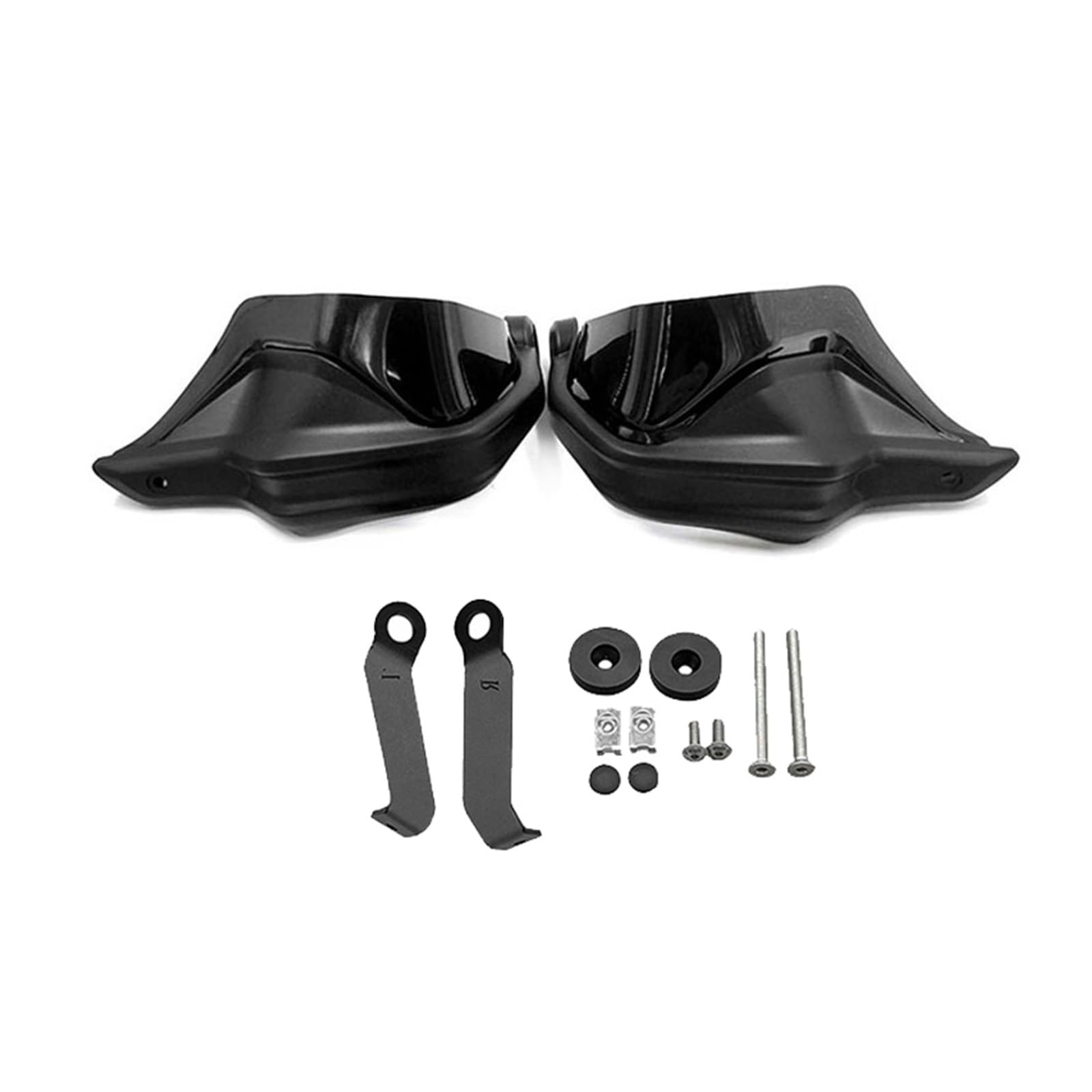 Motorrad Handschützer Motorrad Handschutz Handschutz Windschutz Handschützer Abdeckung Für CB500X CB 500X C B500 X NC750X NC 750 X 2013-2021 Motorrad Griffschutz(Black Black-1Set) von MINIKS