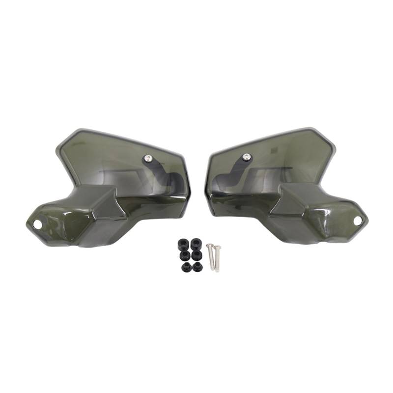 Motorrad Handschützer Motorrad Lenkrad Wind Shield Bildschirm R1200GS R1250GS ADV Lenker Windabweiser Für R 1200 1250 GS ADV HP S 1000 XR Motorrad Griffschutz(Brown Green) von MINIKS