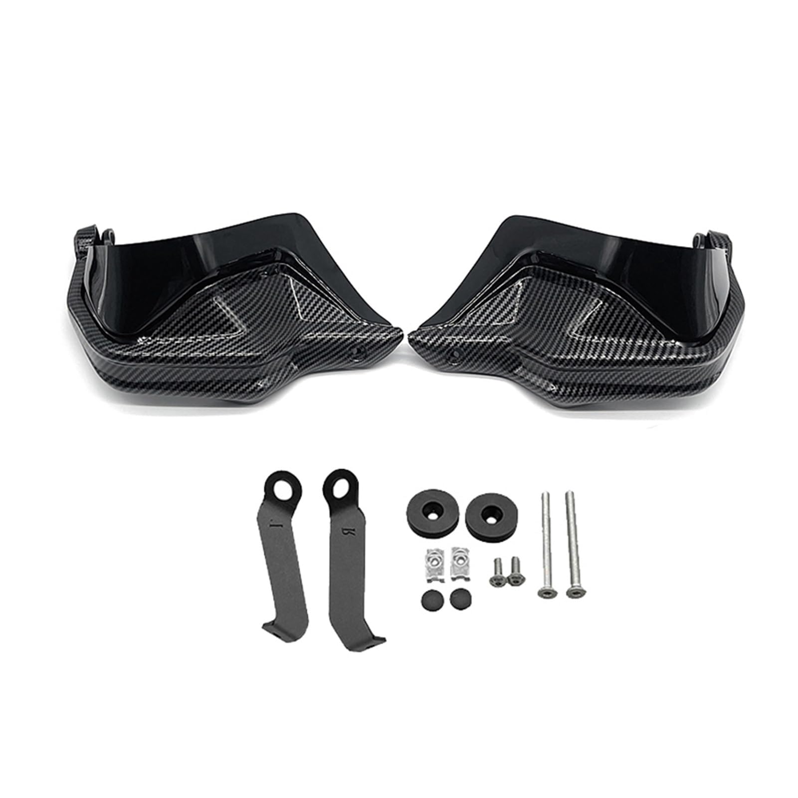 Motorrad Handschützer NC 750 700 X Motorrad-Handprotektoren Handschutz Langlebiger Schutz Passend Für NC750X NC700X CB650F CB500X CB500 R 2014–2022 Motorrad Griffschutz(Carbon Black-1Set) von MINIKS