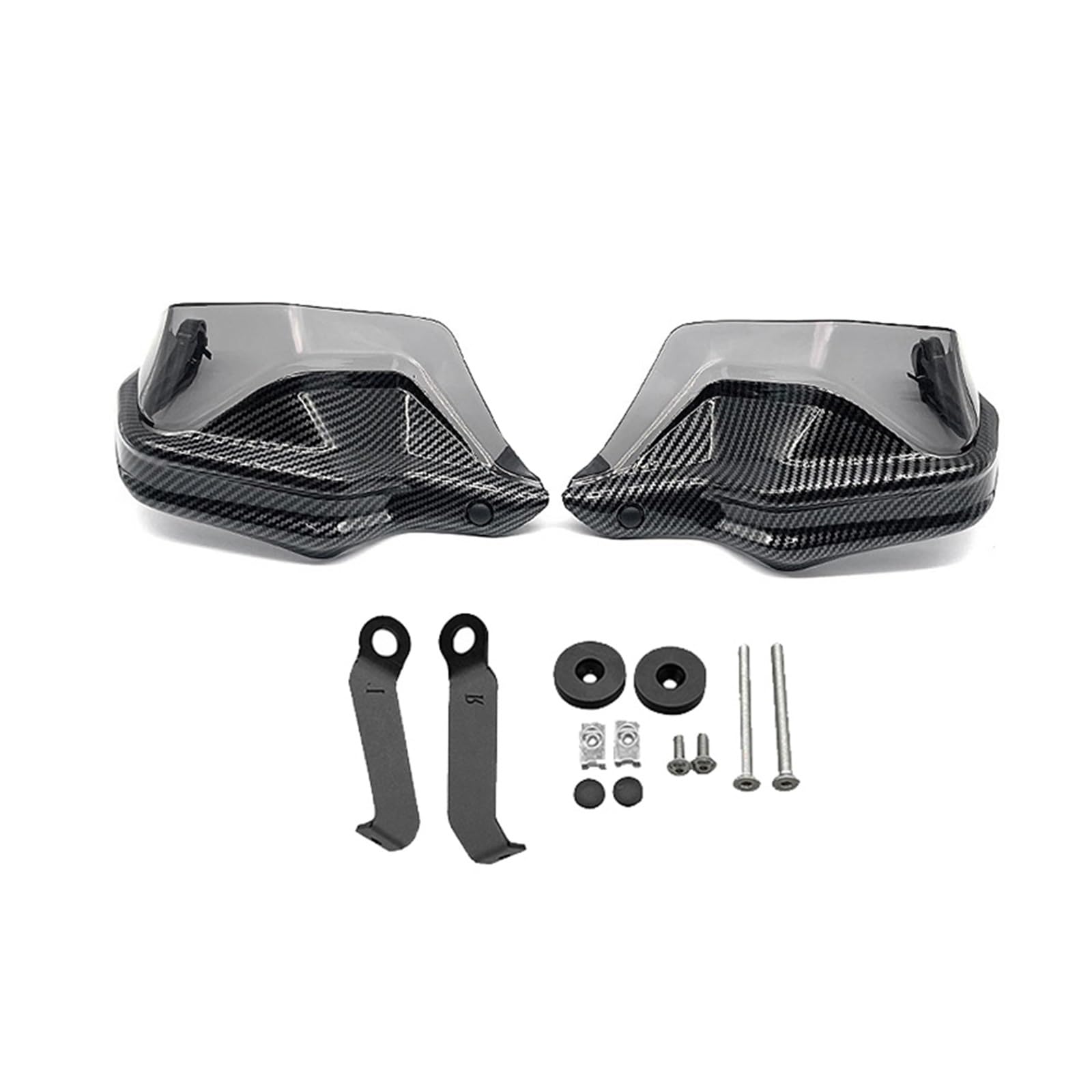 Motorrad Handschützer NC 750 700 X Motorrad-Handprotektoren Handschutz Langlebiger Schutz Passend Für NC750X NC700X CB650F CB500X CB500 R 2014–2022 Motorrad Griffschutz(Carbon Grey-1Set) von MINIKS