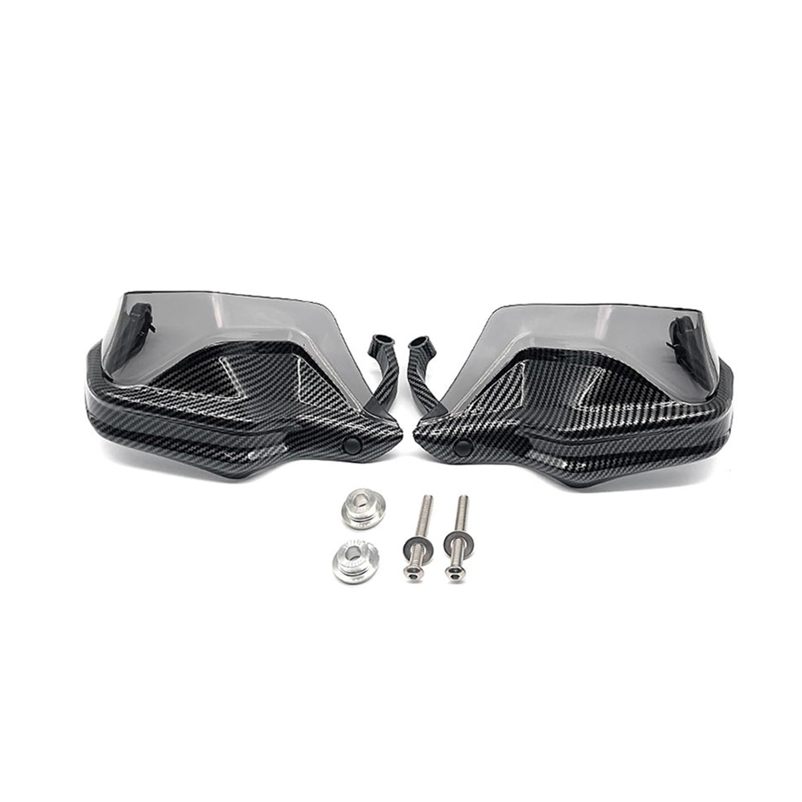 Motorrad Handschützer NEU Für R1200GS R1250GS LC ADV R 1250 GS ADV Adventure 2019-2021 2022 Motorrad-Handprotektoren Handschild Langlebiger Schutz Motorrad Griffschutz(Carbon Grey-1Set) von MINIKS