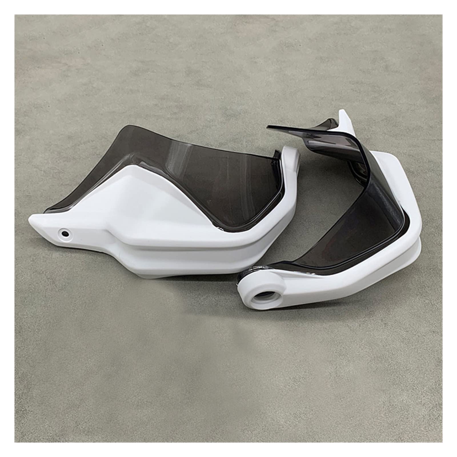 Motorrad Handschützer Neue Für CF Moto 650 400 MT Motorrad Handprotektoren Für CFMOTO 400MT 650MT Motorrad Zubehör Lenker Hand Guards Protektoren Motorrad Griffschutz(White L) von MINIKS