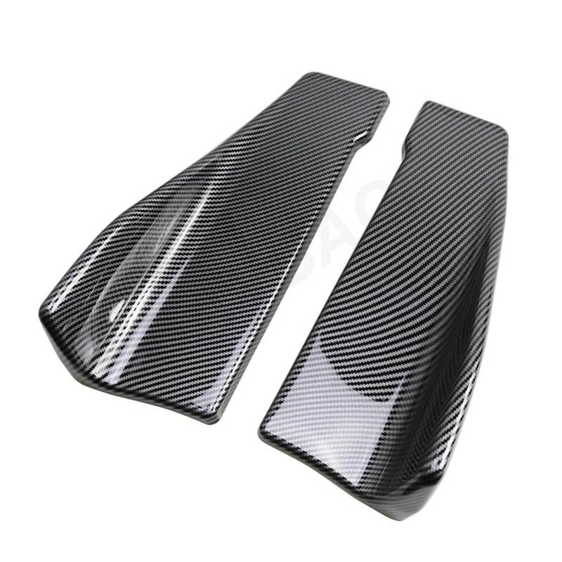 Seitenschweller 35cm Auto Heckstoßstange Lip Splitter Seitenschweller Verlängerung Body Kit Schutzleisten Universal Für F30 F31 Sport 2013-2019 Seitenschürze(Carbon Fiber Pattern) von MINIKS