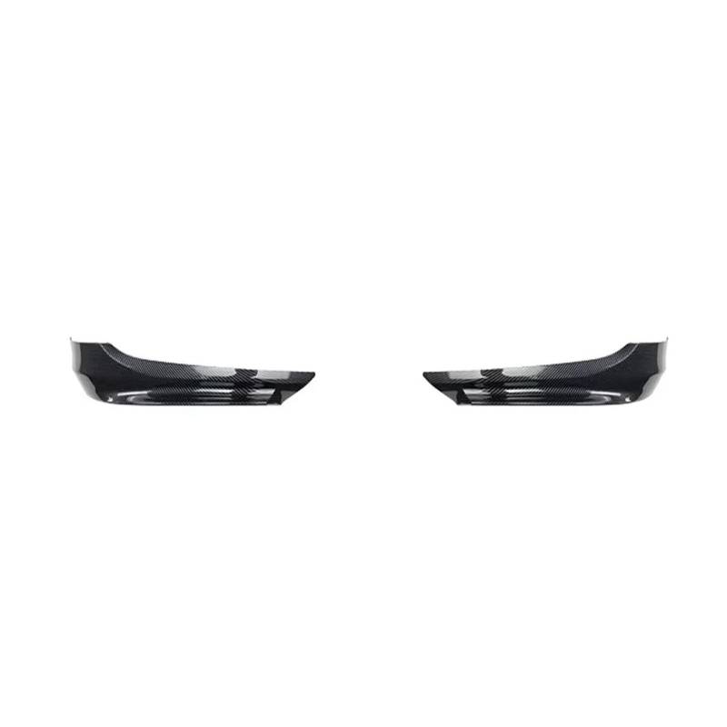 Splitter Auto Front Lip Splitter Diffusor Body Kits Spoiler Stoßstange Wache Schutz Für 3 Serie E90 E91 Für LCI 320i 330i 2009-2012 Frontlippe(Carbon Look Splitter) von MINIKS