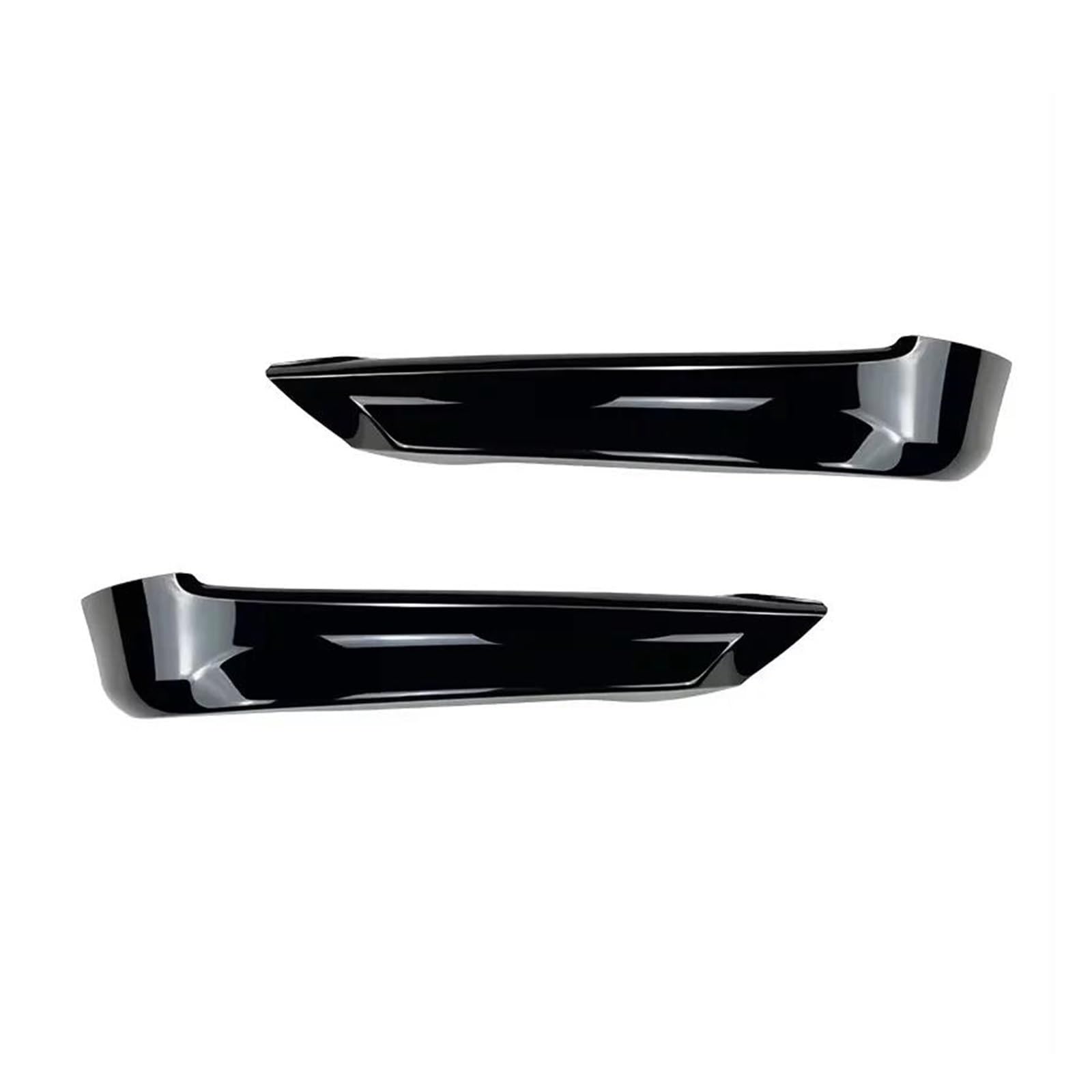 Splitter Für 3er E90 E91 Für Frühen 320i 325i 2005-2008 Frontspoilerlippe Splitter Diffusor Body Kit Spoiler Stoßstangenschutz Schutzfolie Frontlippe(Gloss Black Splitter) von MINIKS