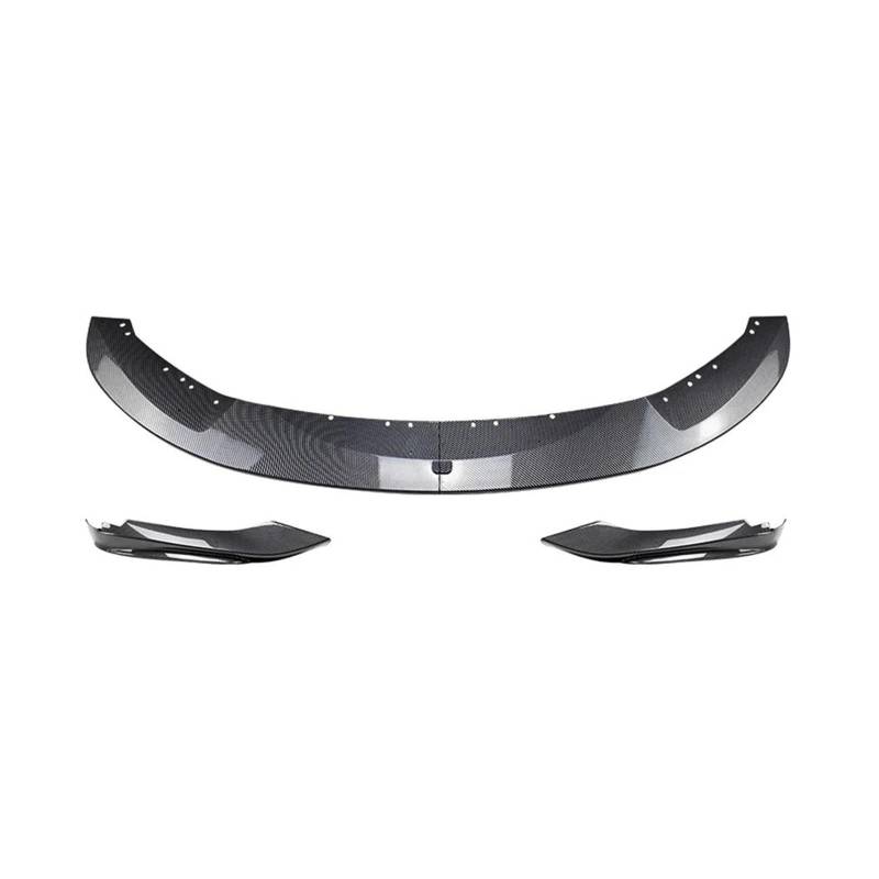 Splitter Für F32 F33 F36 4 Serie 420i 425i 430i 440i M440i 2014-2020 Auto Vorderen Stoßfänger Lip Spoiler Splitter Diffusor Abdeckung Schutz Trim Frontlippe(Carbon Look 4pcs) von MINIKS