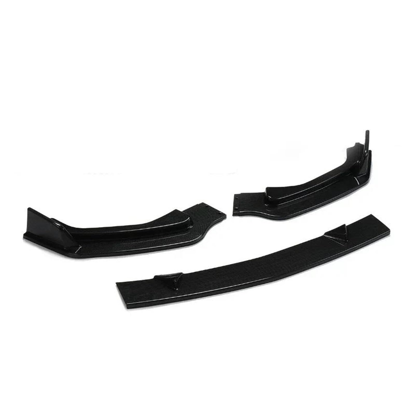 Splitter Für Infiniti Q50 2014-2017 Auto Vorderen Stoßfänger Lip Spoiler Diffusor Auto Körper Kit Stoßstange Schutz Schutz Frontlippe(Kohlefaser) von MINIKS