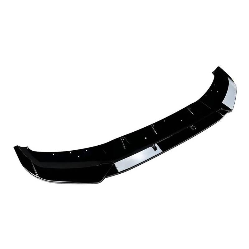 Splitter Für X1 U11 U12 Sport 2023 2024 Auto Front Spoiler Lip Unteren Splitter Schutz Platte Klinge Frontlippe(Gloss Black) von MINIKS