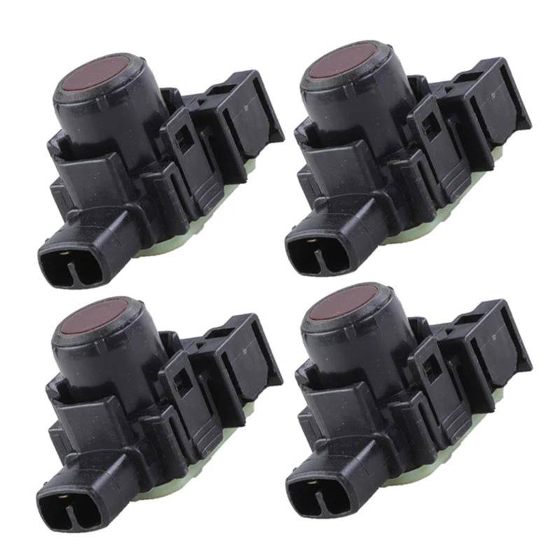 Vorne Hinten Parksensor Auto Auto Zubehör Parkplatz PDC Ultraschall Sensor 87621SJ000 87621-SJ000 Für Subaru Für Forester 2019-2021 Einparkhilfesensor(Rot,4 pieces) von MINIKS