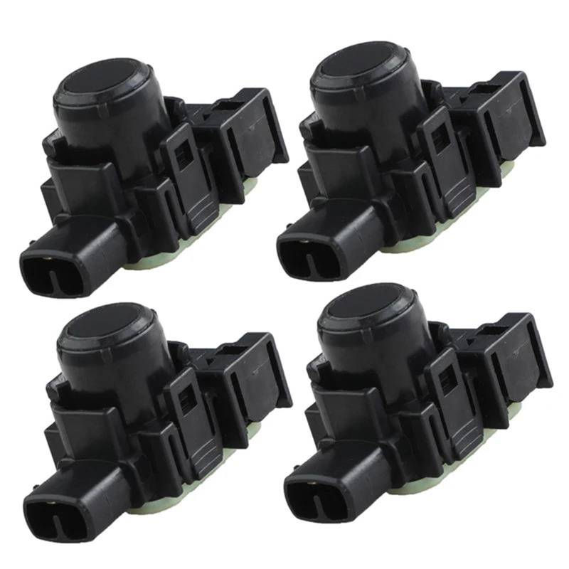 Vorne Hinten Parksensor Auto Auto Zubehör Parkplatz PDC Ultraschall Sensor 87621SJ000 87621-SJ000 Für Subaru Für Forester 2019-2021 Einparkhilfesensor(Schwarz,4 pieces) von MINIKS