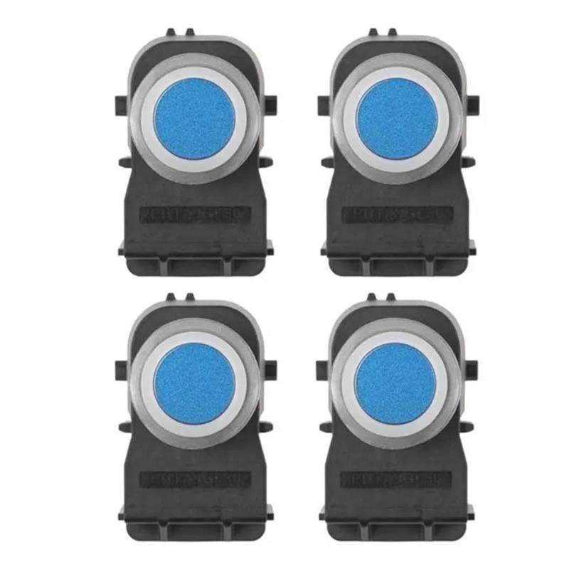 Vorne Hinten Parksensor PDC Stoßstange Parkplatz Ultraschall Sensor Auto 95720H0000 Für Kia Einparkhilfesensor(Blau,4 pieces) von MINIKS