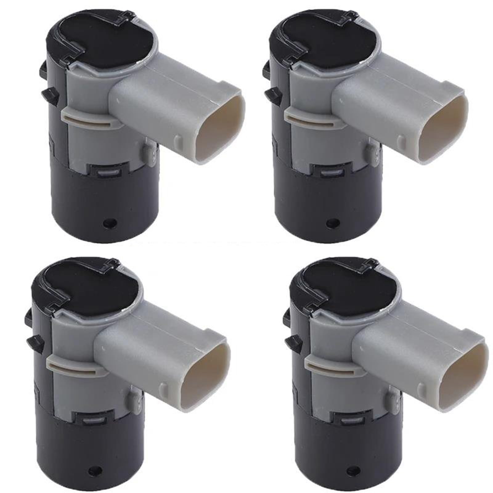 Vorne Hinten Parksensor Vorne Hinten 3 Pins PDC Parkplatz Sensor Für E39 E53 E60 E61 E64 E65 E83 R50 R52 R53 525i 530i 540i Für M5 Für X5 Z4 Einparkhilfesensor(4 pieces gray) von MINIKS