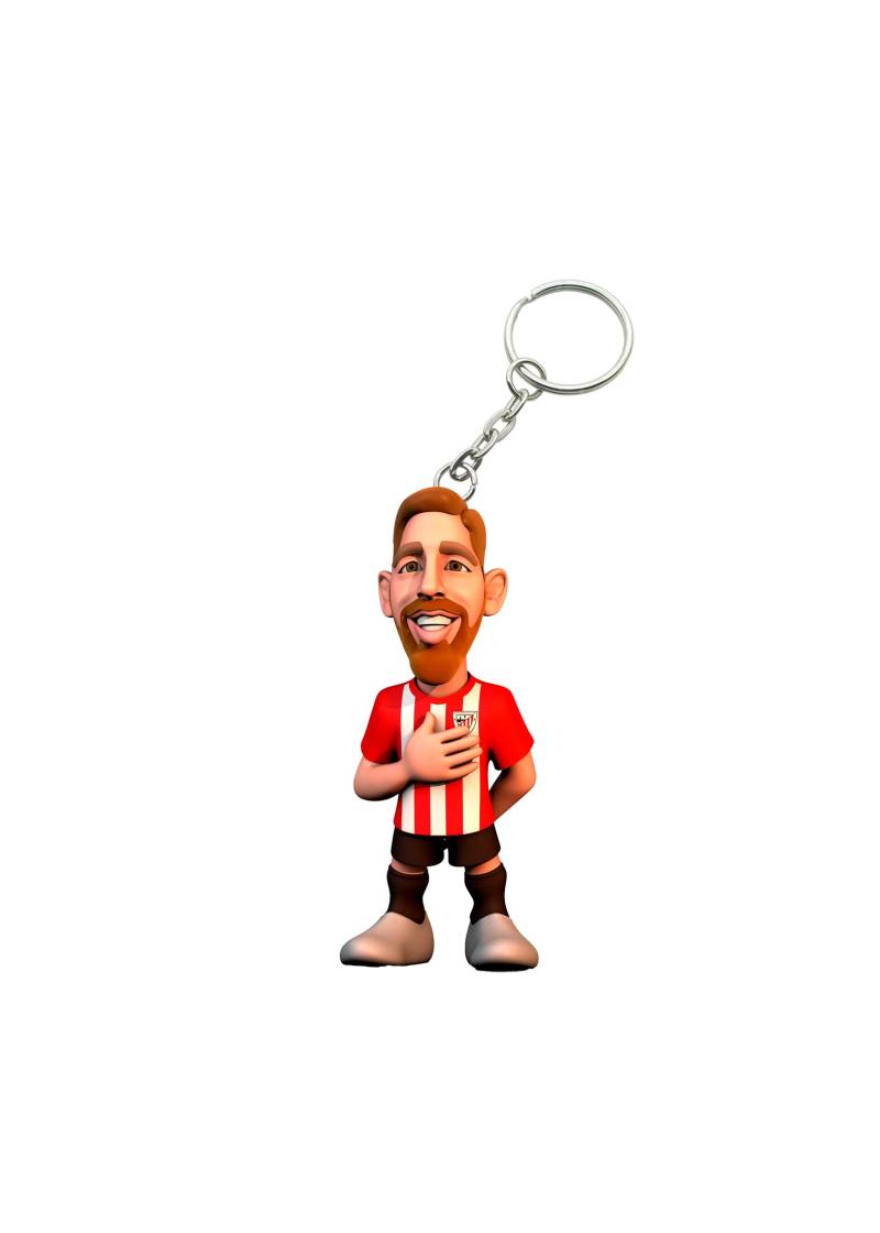 MINIX Schlüsselanhänger 7 cm Iker Muniain Athletic Club von MINIX