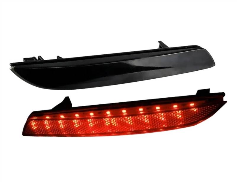 Auto Rückleuchten Kompatibel Mit CR-Z Für Insight 2010–2014 Für CR-V 2012 2013 2014 13461865 Auto-Heckstoßstangenreflektor, Bremsrücklichter, Linse, Blinkerlampe(Red) von MINJKL