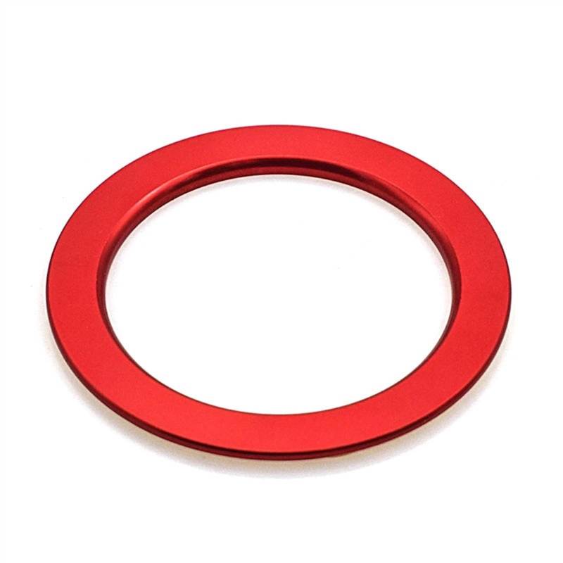 Auto knopf Abziehbilder Kompatibel mit Toyota für RAV4 für Subaru Schrift durchscheinende Schutzhülle Cover Car Styling Auto Start Stop Cover Ring(3,color1) von MINJKL