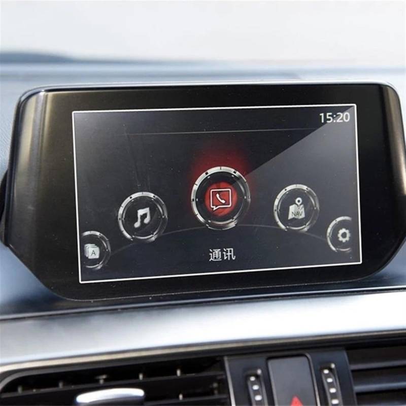 Kompatibel mit Mazda 6 für Atenza 2014 2015 2016 2017 2018 2019 2020 Auto GPS Navigation Displayschutzfolie Portective Screen Auto Interior Folie für Autonavigation(2017-2018) von MINJKL