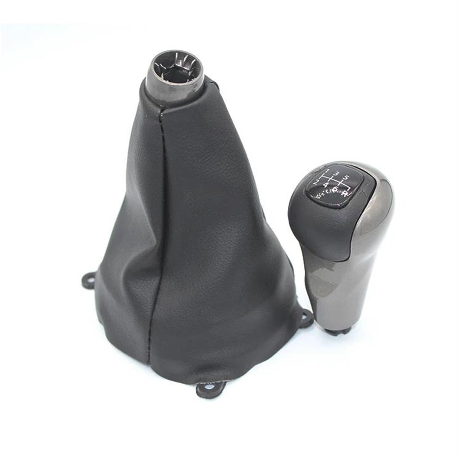 MINJKL Auto-Schaltknauf Kompatibel Mit Civic DX EX LX 2006 2007 2008 2009 2010 2011 5/6 Gang MT Auto-Schaltknauf Schaltknauf Stick Kugelkopf-Hebelknauf 54102-SNA-A01(B and C) von MINJKL