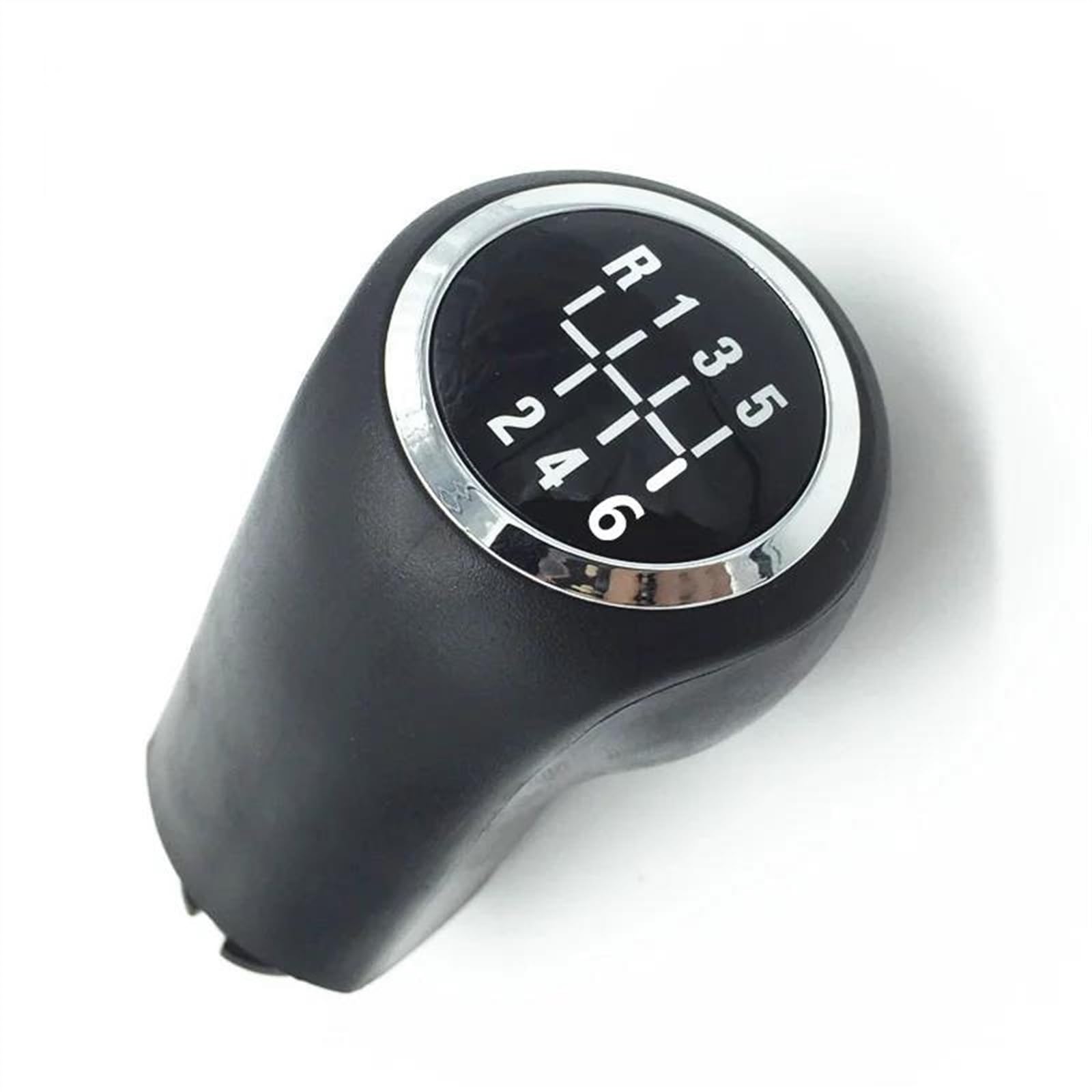 MINJKL Auto-Schaltknauf Kompatibel Mit Opel Für Corsa D 2006 2007 2008 2009 2010 2011–2014 Auto Styling 5/6 Gang Auto Schaltknauf Hebel Stick Gaitor Kofferraum Abdeckung(Gear Knob R123456) von MINJKL