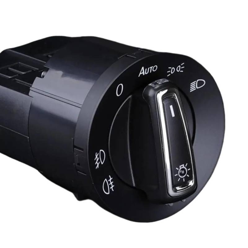 MINJKL Auto Scheinwerferschalter Kompatibel Mit VW Für Beetle Für Polo Für Lavida 2008 2009 2010 2011 2012 2013 2014 Kopf Licht Lampe Auto-Schalter Sensor 1C0941531 von MINJKL