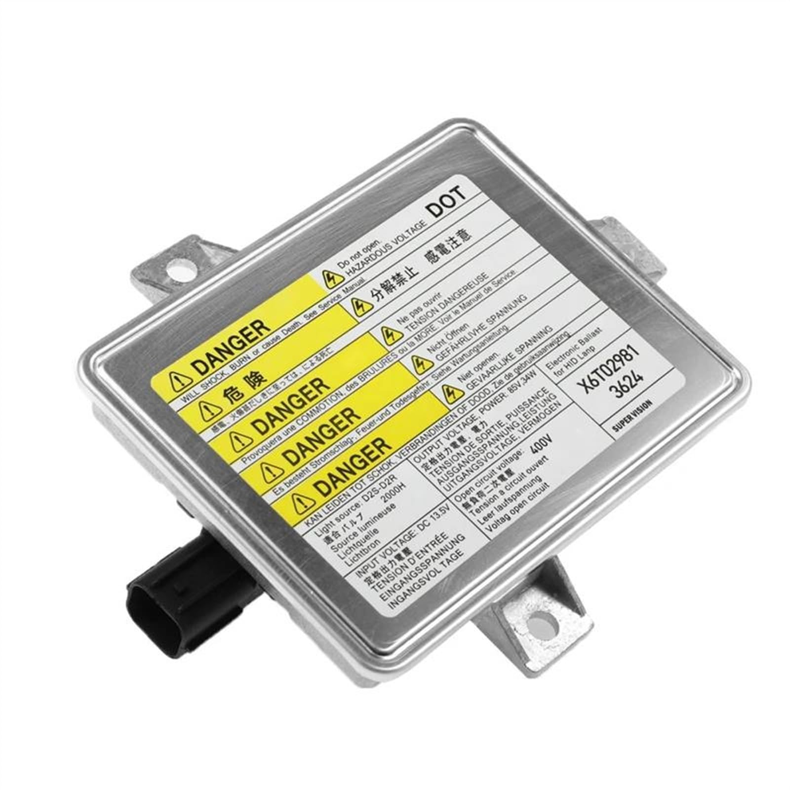 MINJKL Auto Xenon Steuergerät Kompatibel Mit Acura Für TL TL-S Für TSX ILX ZDX 33119-SCC-003 33119SCC003 Auto-Xenon-Vorschaltgerät-Steuergerät HID-Inverter-Steuergerät von MINJKL