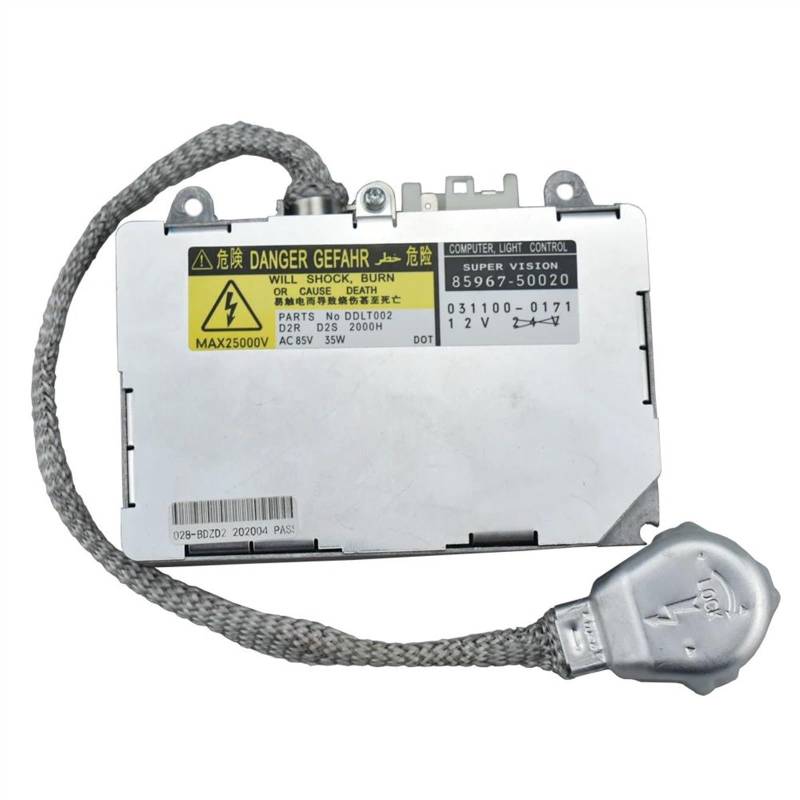 MINJKL Auto Xenon Steuergerät Kompatibel Mit Toyota Für Celica Für Avalon Für Sienna Für Prius 031100-0171 DDLT002 ​​85967-50020 Auto Xenon H-ID Ballast D2S D2R 35W Scheinwerfersteuergerät von MINJKL