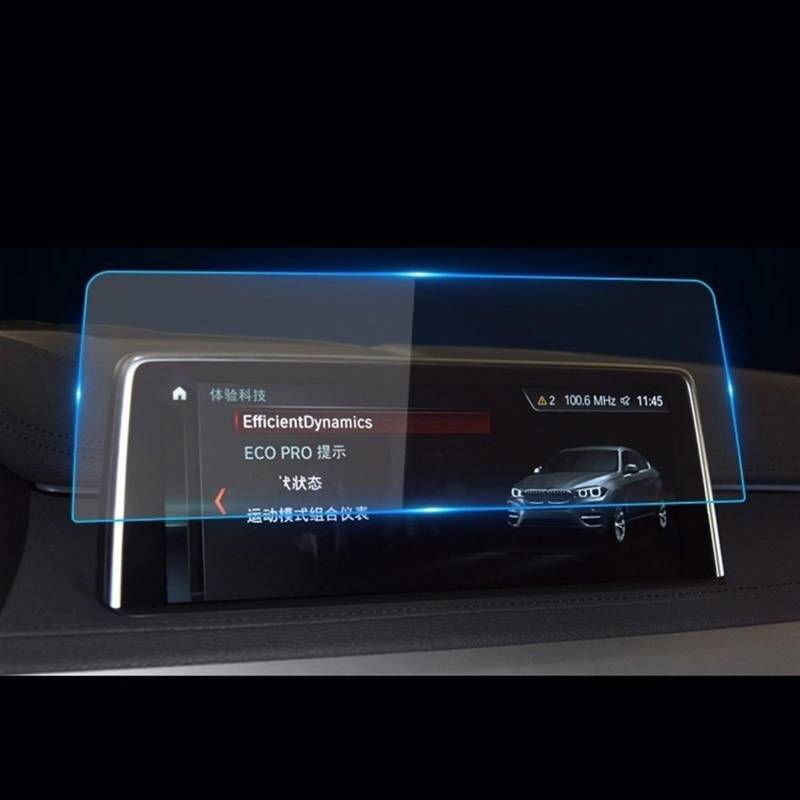 MINJKL Kompatibel Mit X5 X6 F15 F16 2014 2015 2016 2017 2018, Auto-Navigations-Displayschutz, Gehärtetes Glas, Schutzfolie Für Den Innenraum des Autos Folie für Autonavigation von MINJKL