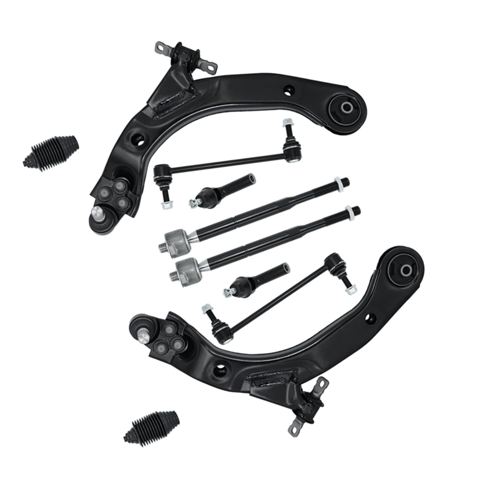 MINJKL Lenker Radaufhängung Kompatibel Mit Chevrolet Für Cobalt 2005 2006-2009 2010 Für HHR 2006-2011 10356342 Auto-Front-Lower-Querlenker-Aufhängungssatz Querlenker von MINJKL