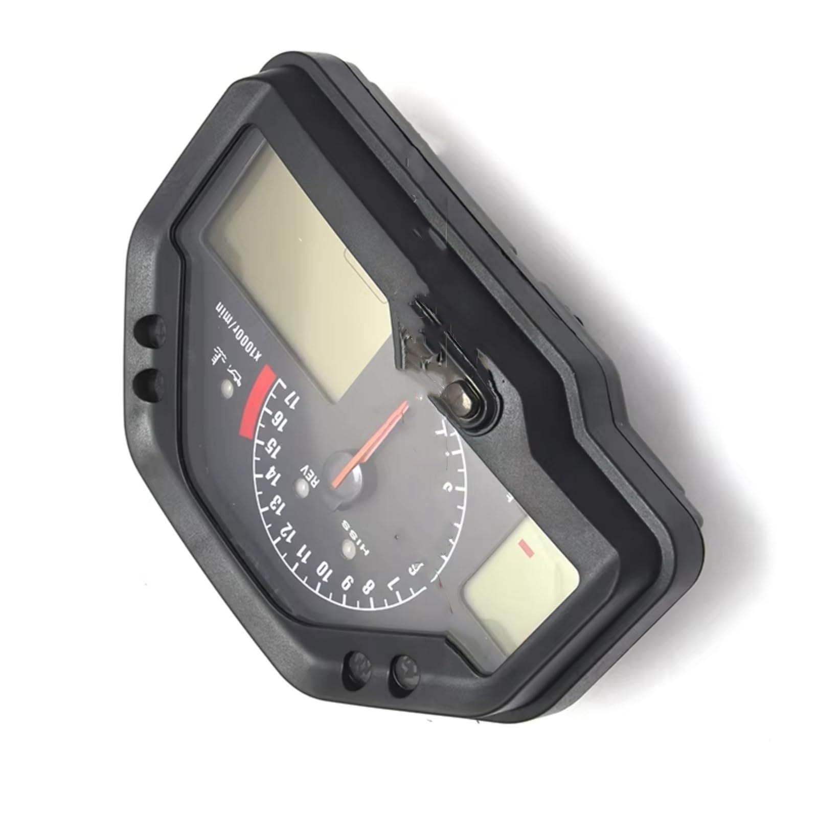 MINJKL Tachometer Gehäuse Abdeckung Kompatibel Mit CBR600RR Für F5 2003 2004 2005 2006 Drehzahlmesser Messgeräte Cluster Tachometer Kilometerzähler Instrumentenbaugruppe Motorradzubehör von MINJKL