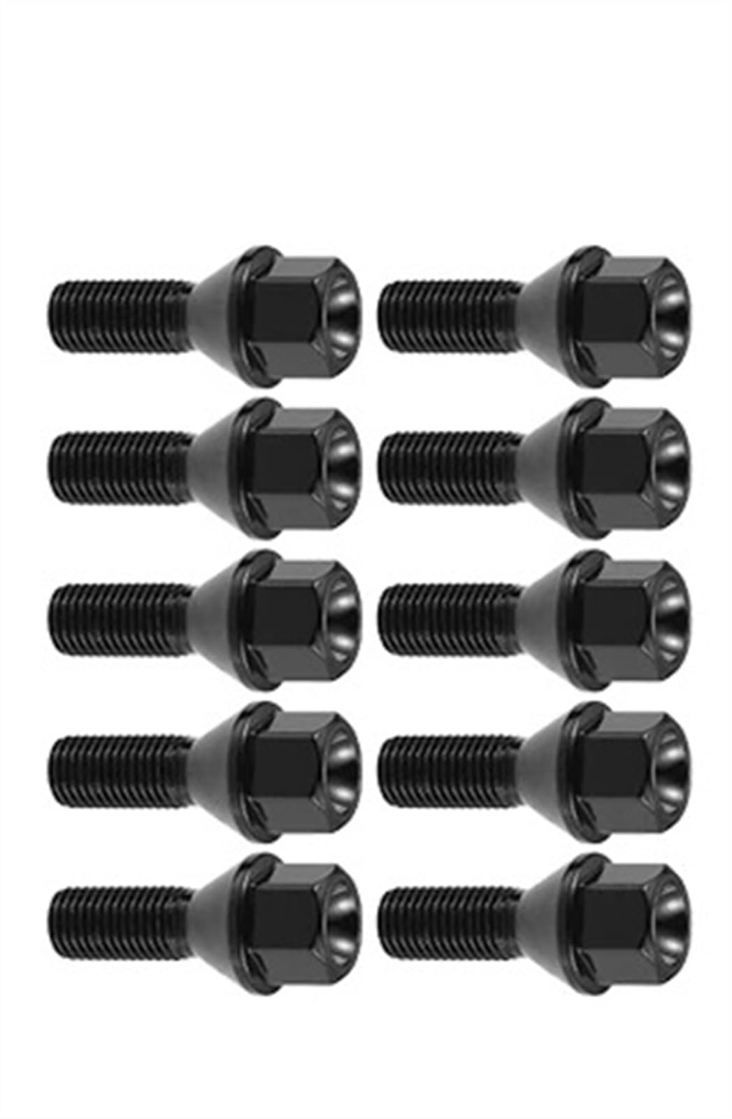 car radschrauben Kompatibel Mit E24 E63 E64 1999-2003 Stahlreifenbolzen-Ersatzzubehörbolzen Zur Befestigung Von Radnabenachsen-Reifenbolzen OEM: 36136781150 von MINJKL