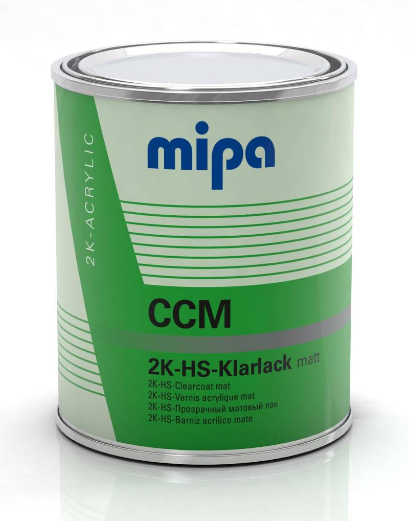 MIPA 2K HS Klarlack matt - VOC - NEUHEIT! 1Liter von MIPA