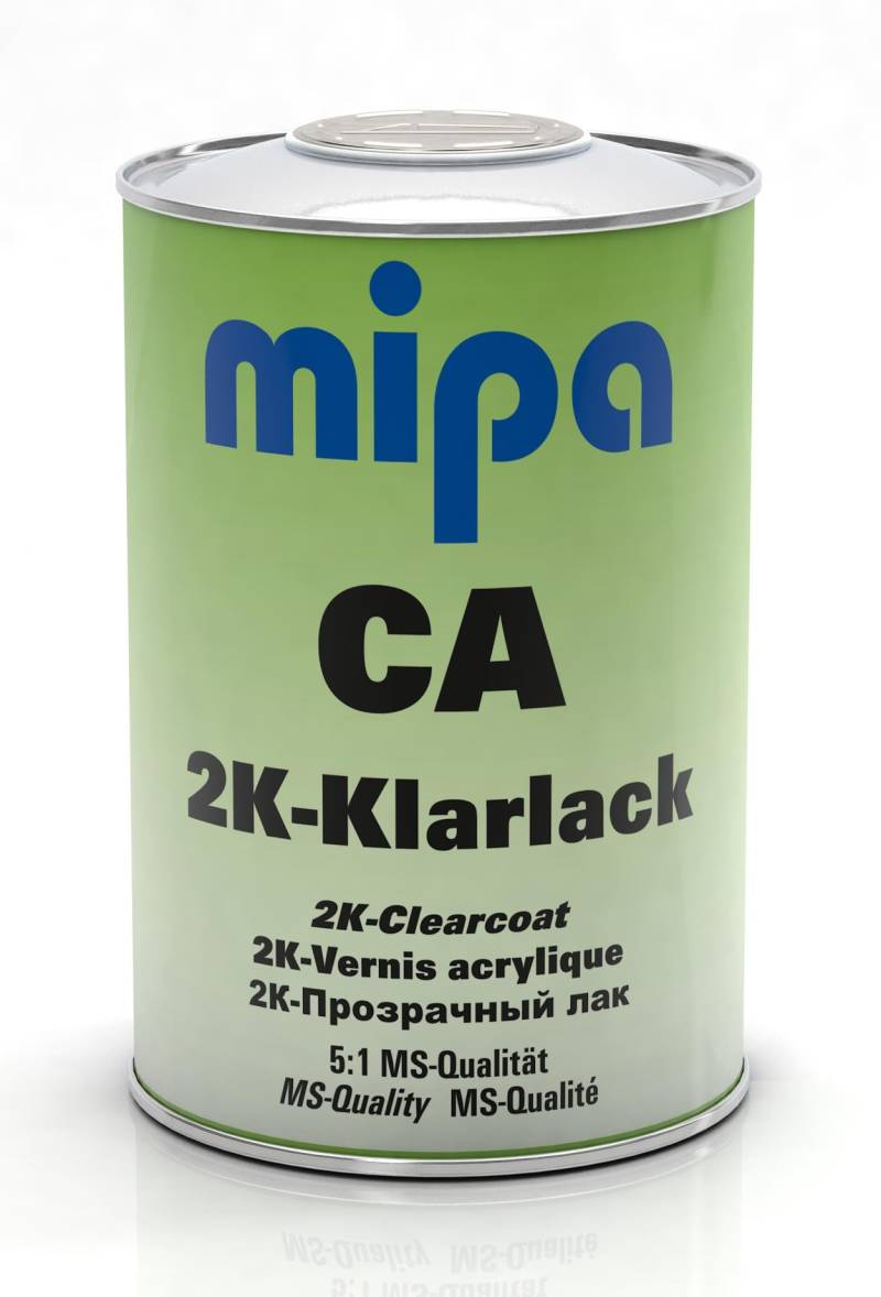 MIPA 2K-Klarlack CA 1 Liter,Festkörperreicher 2K-MS-Klarlack von MIPA