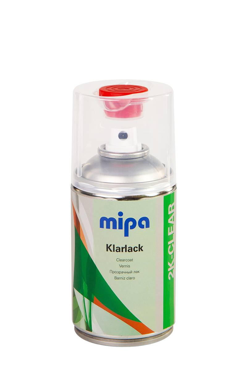 MIPA 2K Klarlack Spray inkl. Härter glänzend 250 ml Autolack,lackieren von MIPA