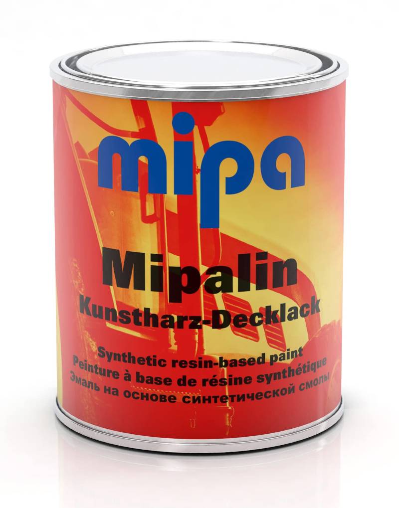 MIPA Mipalin Kunstharz Decklack 0270 Amazone grün / 1 Liter Autolack von MIPA