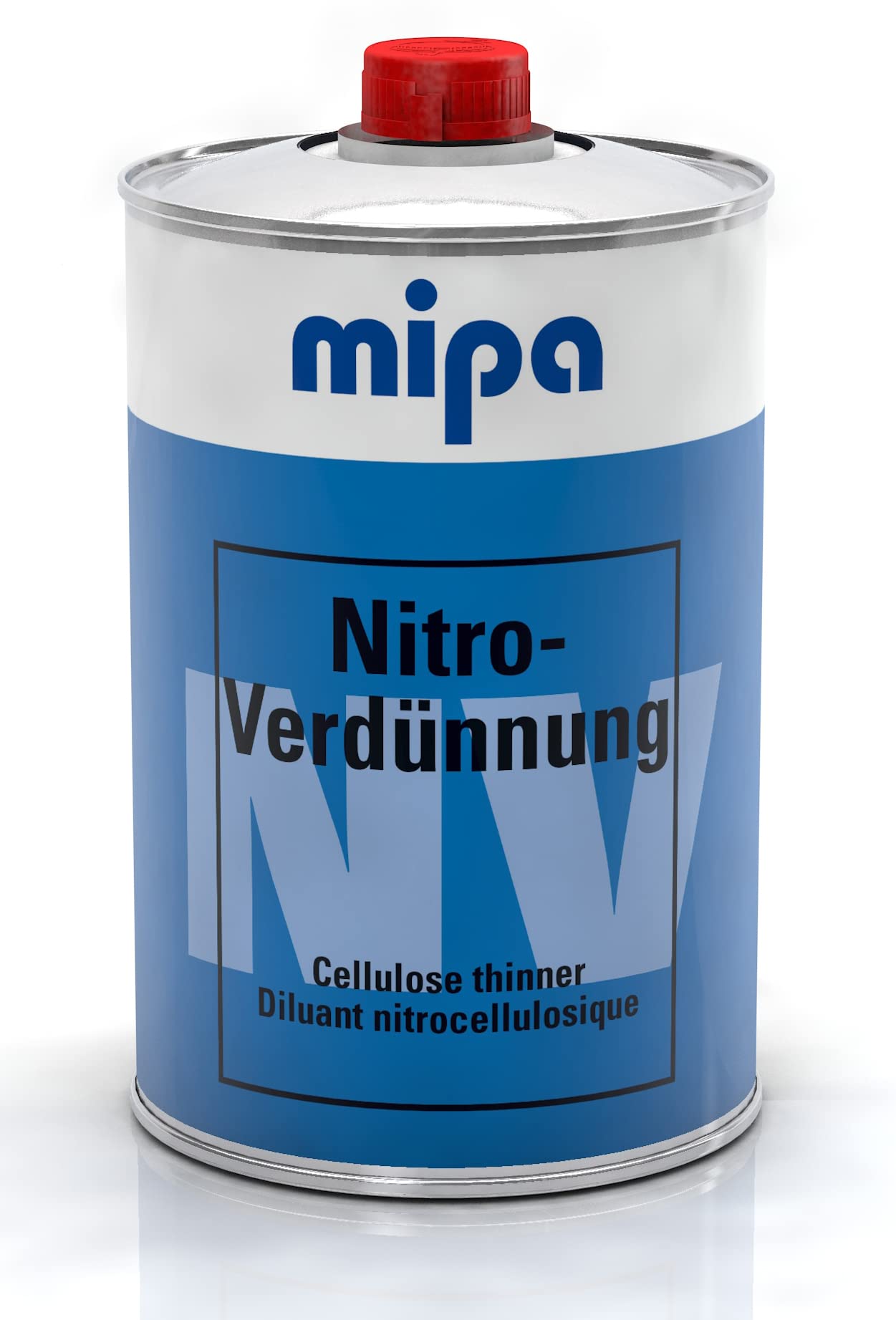 MIPA Nitroverdünnung - Verdünner für Nitro- und Nitrokombinationslacke, 0,5L von MIPA