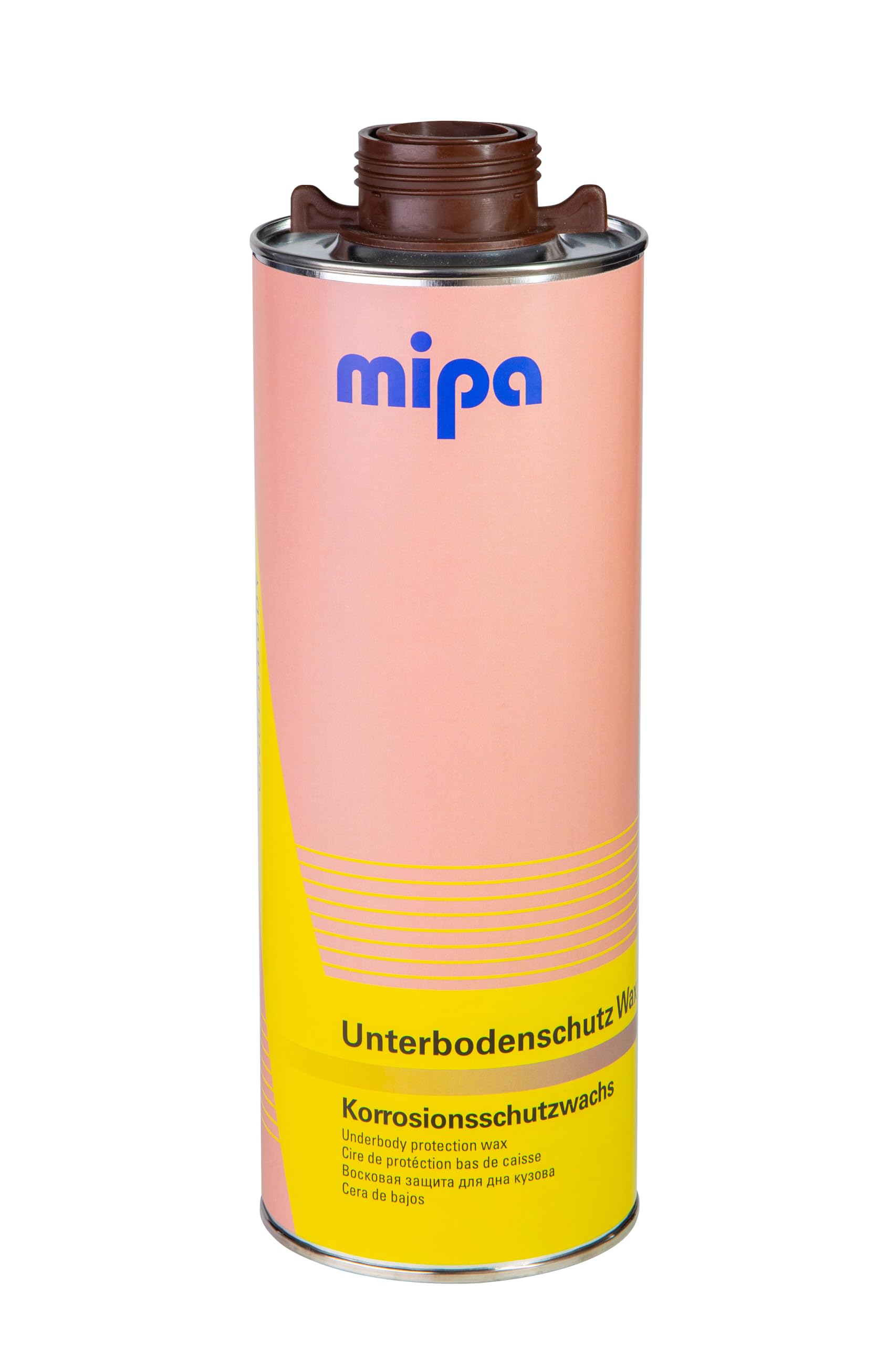 MIPA Unterbodenschutz Wax Farbton braun-transparent 1 Liter von MIPA