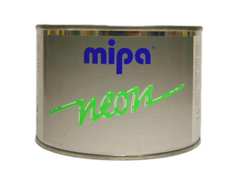 MIPA neon - RAL 1026 leuchtgelb (Basislack unverdünnt) 0,5 Liter von MIPA