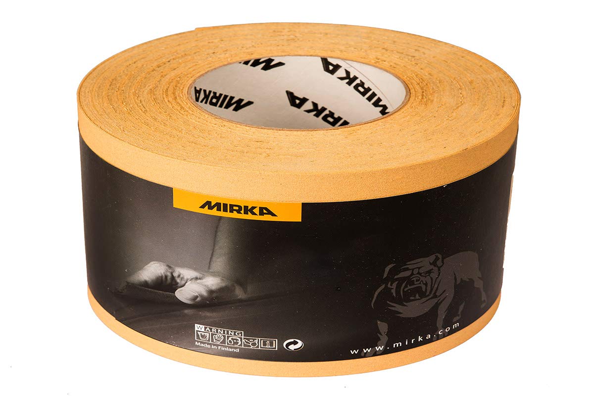 MIRKA 2851100115 Gold Proflex Rolle P150, 115 mm x 50 m von MIRKA