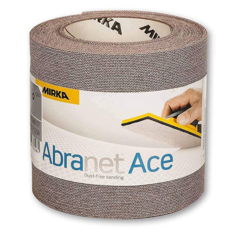 MIRKA AC5BY001323R Abranet ACE x 10 m Grip Rolle P320, 115 mm von MIRKA