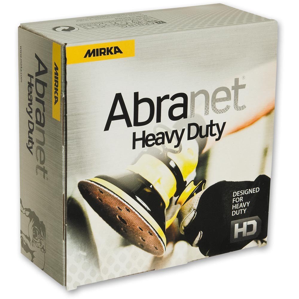 MIRKA HD65002560 Abranet HD Grip 19L P60, 125 mm, 25 Pro Pack von MIRKA