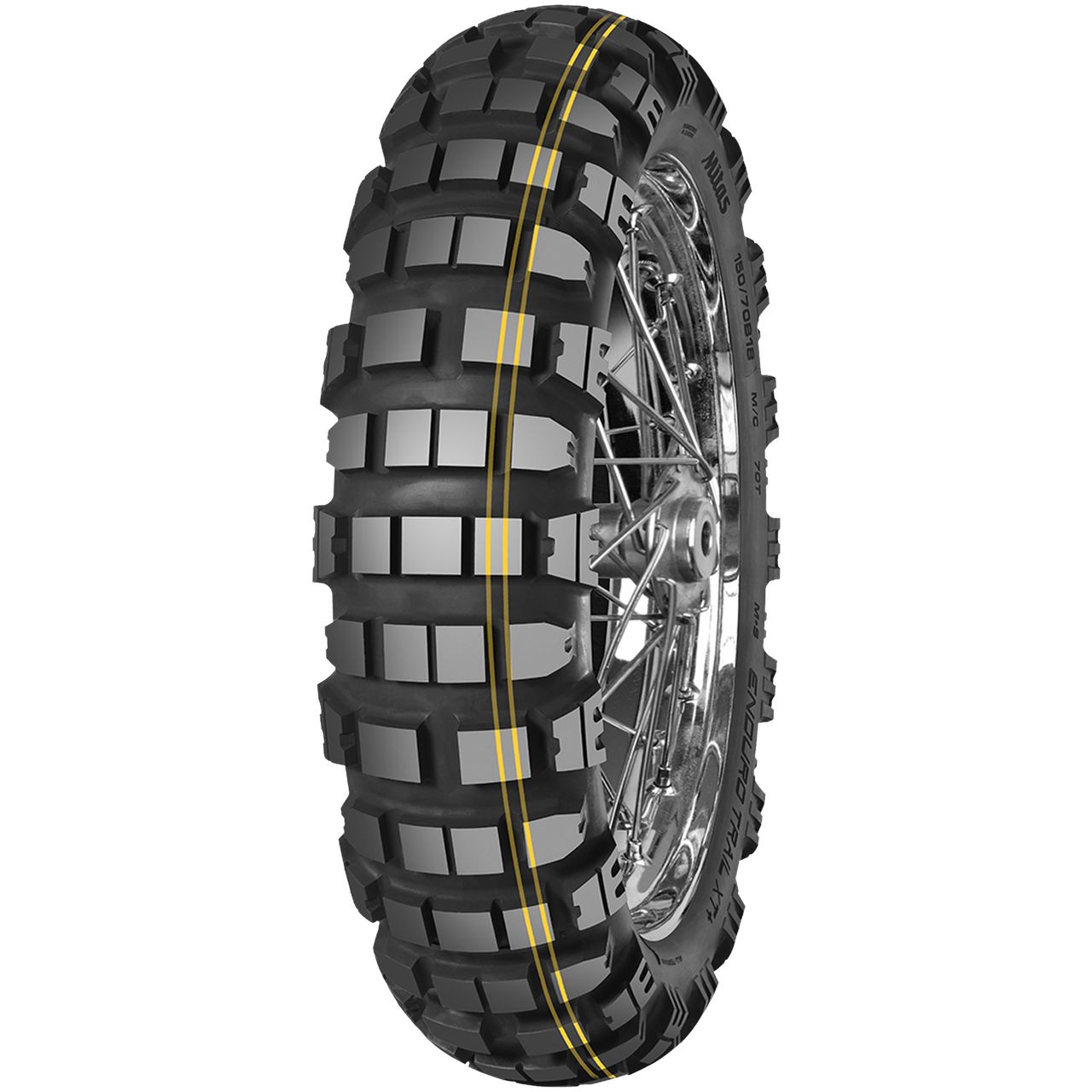 MITAS ENDURO TRAIL XT+ DAKAR (2xYELLOW) 140/80 B18 M/C TL/TT 70T REAR M+S von MITAS