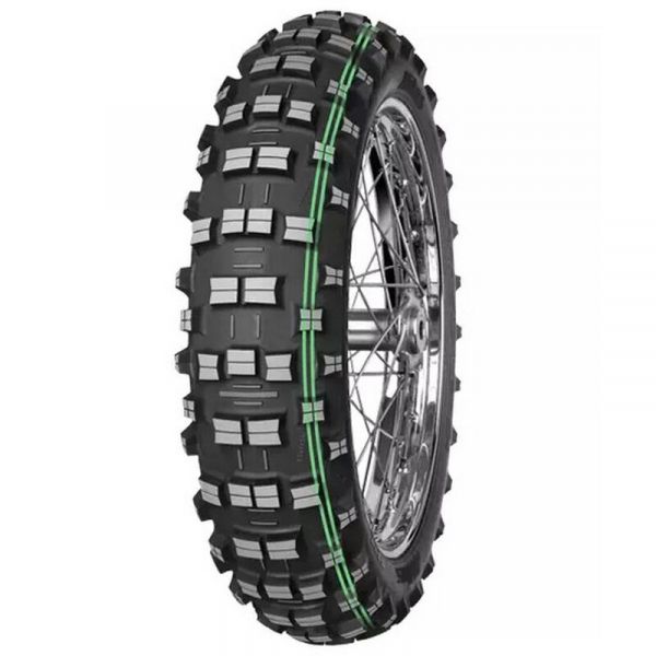 MITAS TERRA FORCE-EF SUPERSOFT (2xGREEN) 140/80 - 18 TT 70M REAR von MITAS