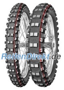 Mitas Terra Force-MX MH ( 70/100-10 TT 41M Doppelkennung 2.50-10, Hinterrad, Mischung MEDIUM HARD, NHS, rot & gruen ) von MITAS