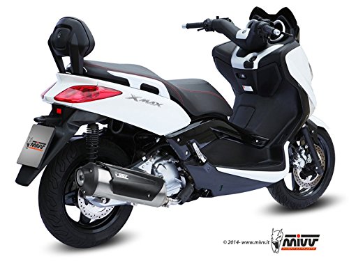 Auspuff Mivv FULL SYSTEM 1x1 URBAN KATALYSIERTE ST. STEEL STANDARD Kompatibel mit YAMAHA X-MAX 250 2006 > 2016 Euro3 > Euro4 von MIVV