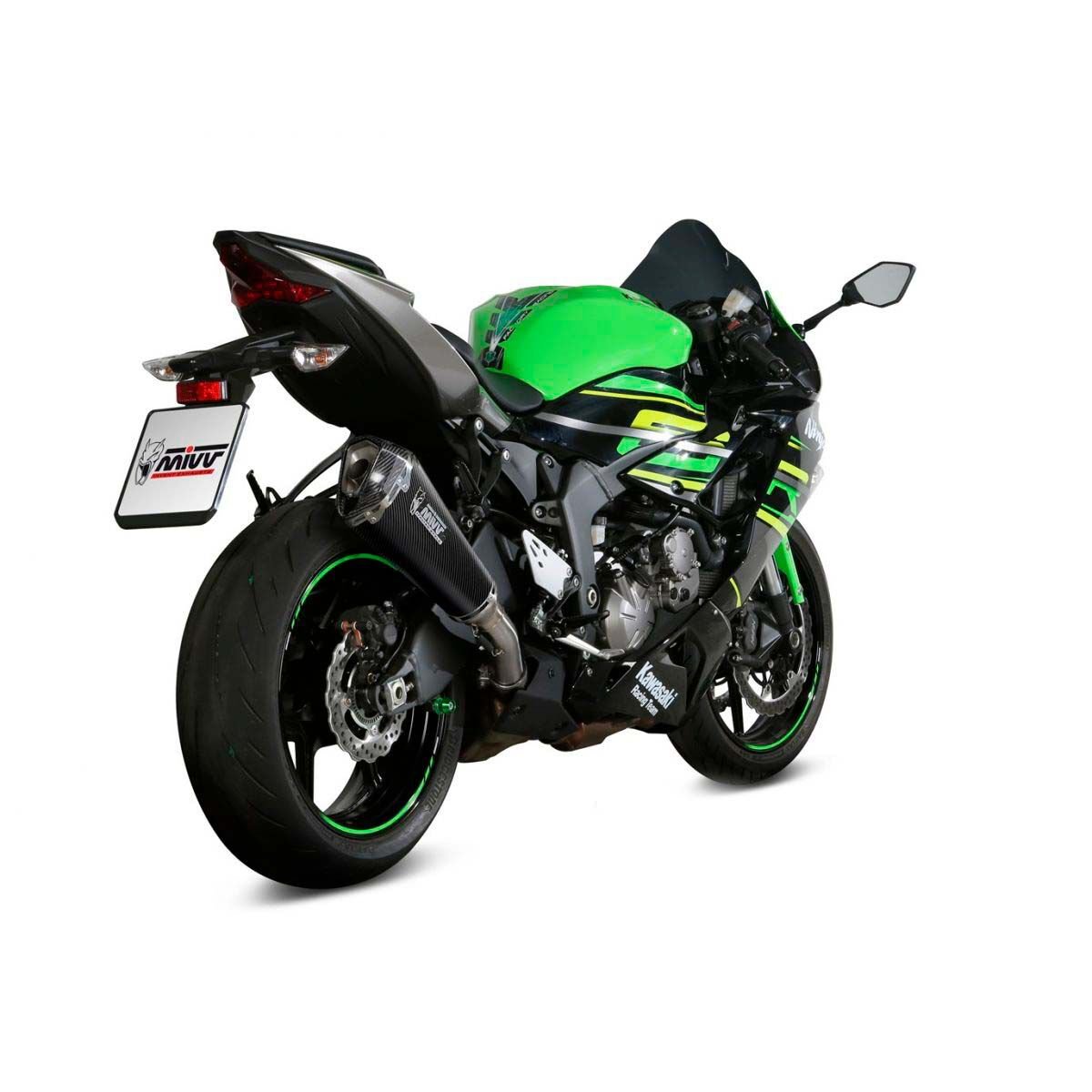 MIVV Auspuff Delta Race Carbon für Kawasaki ZX-6 R 2019-2020 von MIVV