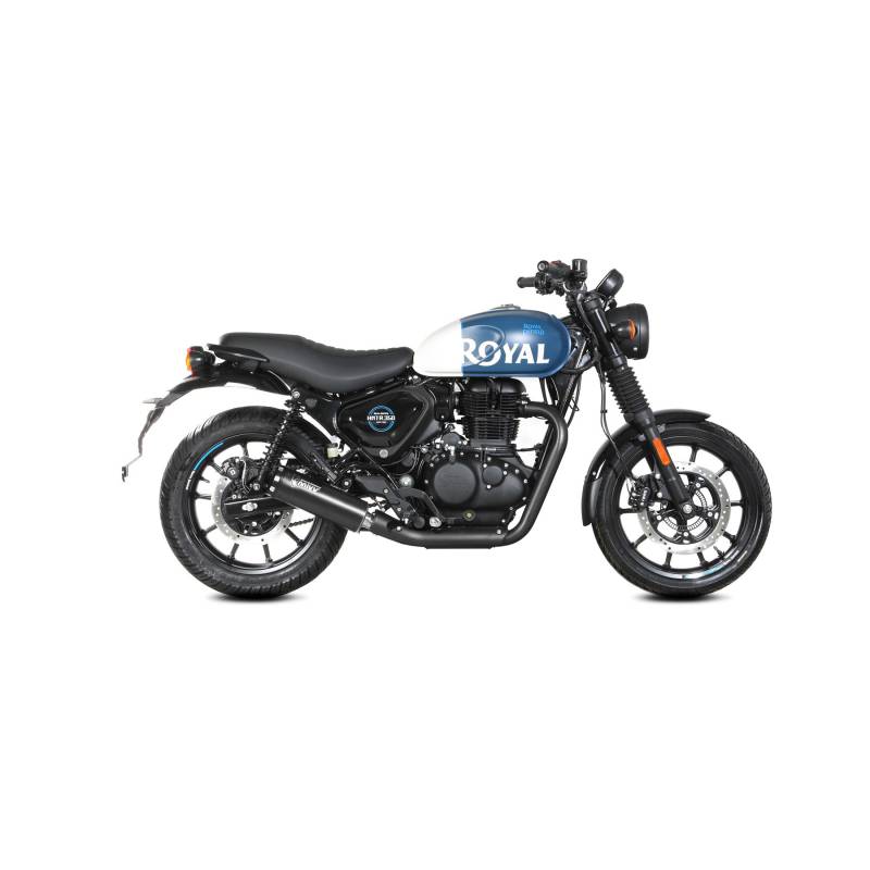 MIVV Auspuff HR-1 schwarz für Royal Enfield HNTR 350 2022-2024 von MIVV